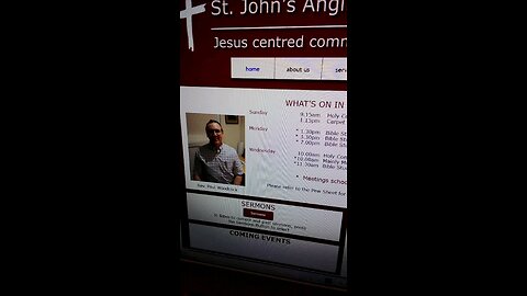 Warning. Anglican Church Bairnsdale Vic.