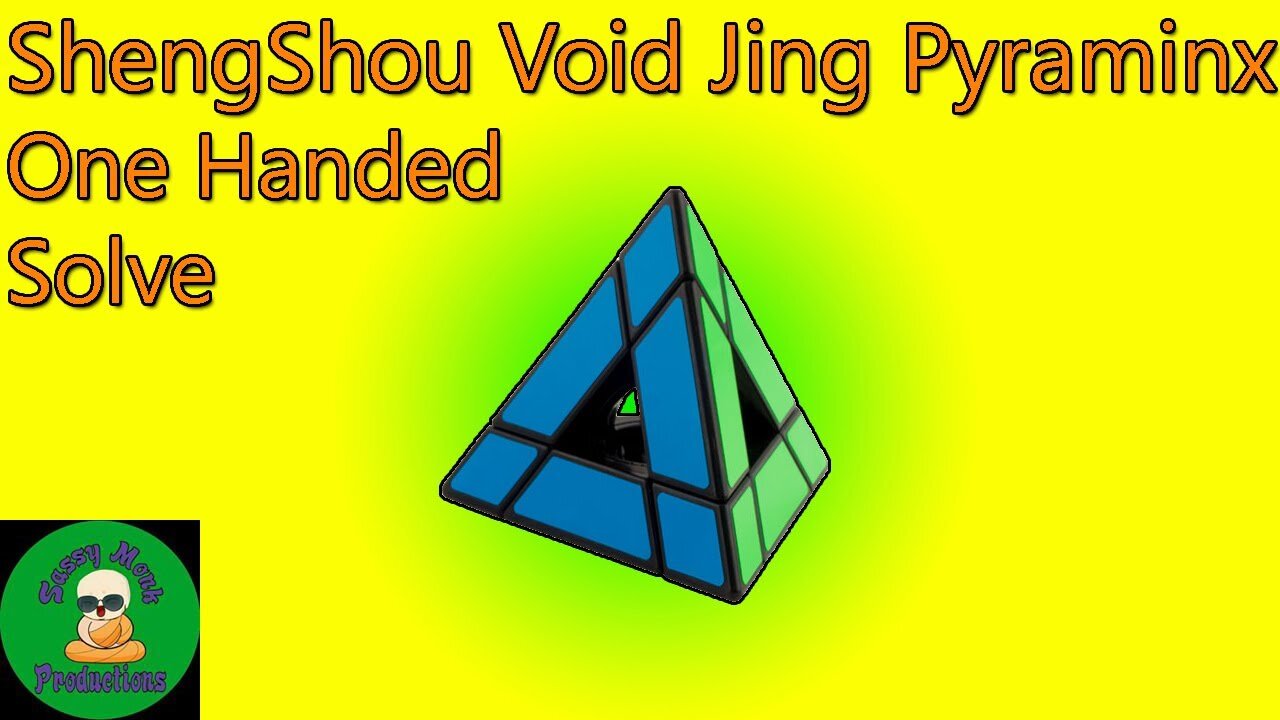 ShengShou Void Jing Pyraminx One Handed Solve