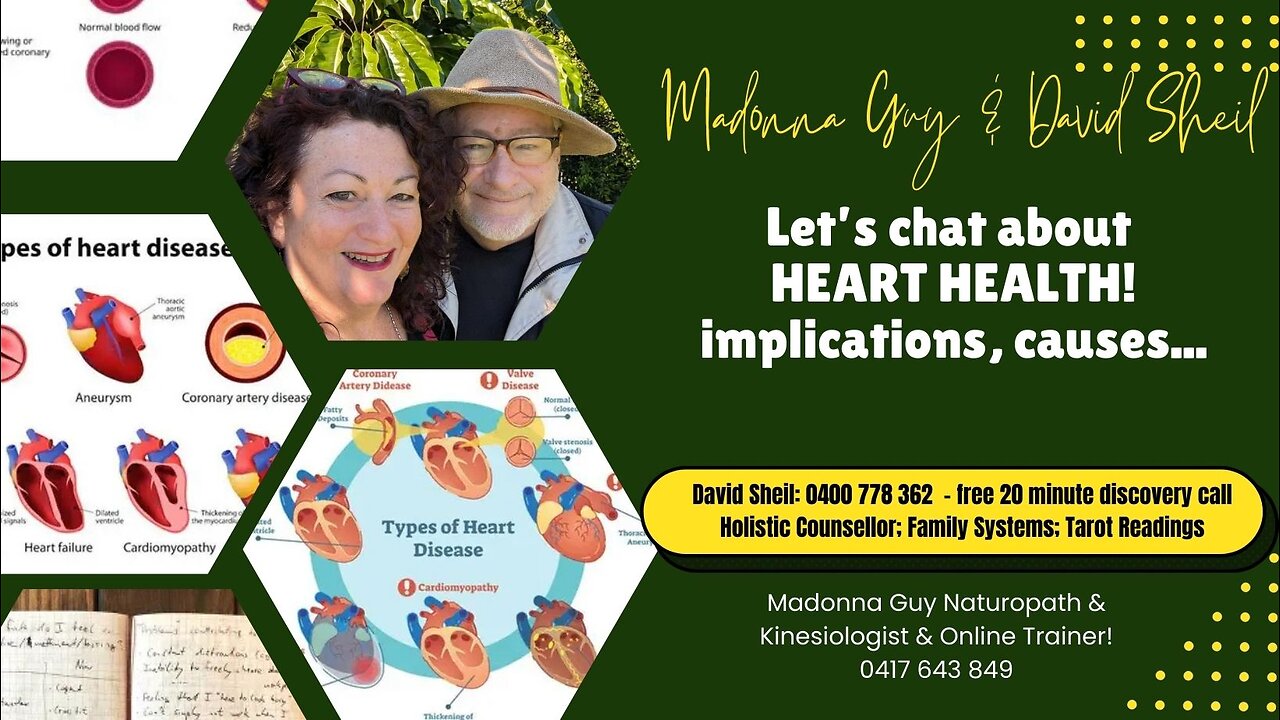 “Heartwired: Stress, Sugar & the Sovereign Nervous System” with David & Madonna