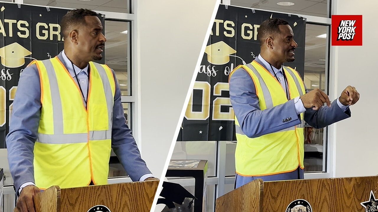 Former NBA star Jayson Williams celebrates graduates from his Nassau trucker rehab program