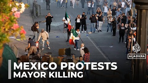 Mexico violence: Protests continue over mayor killing in Michoacan