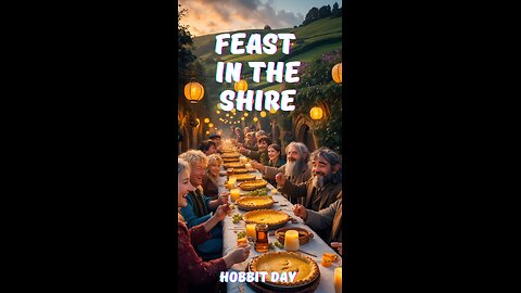 Feast in the Shire.( Hobbit Day).