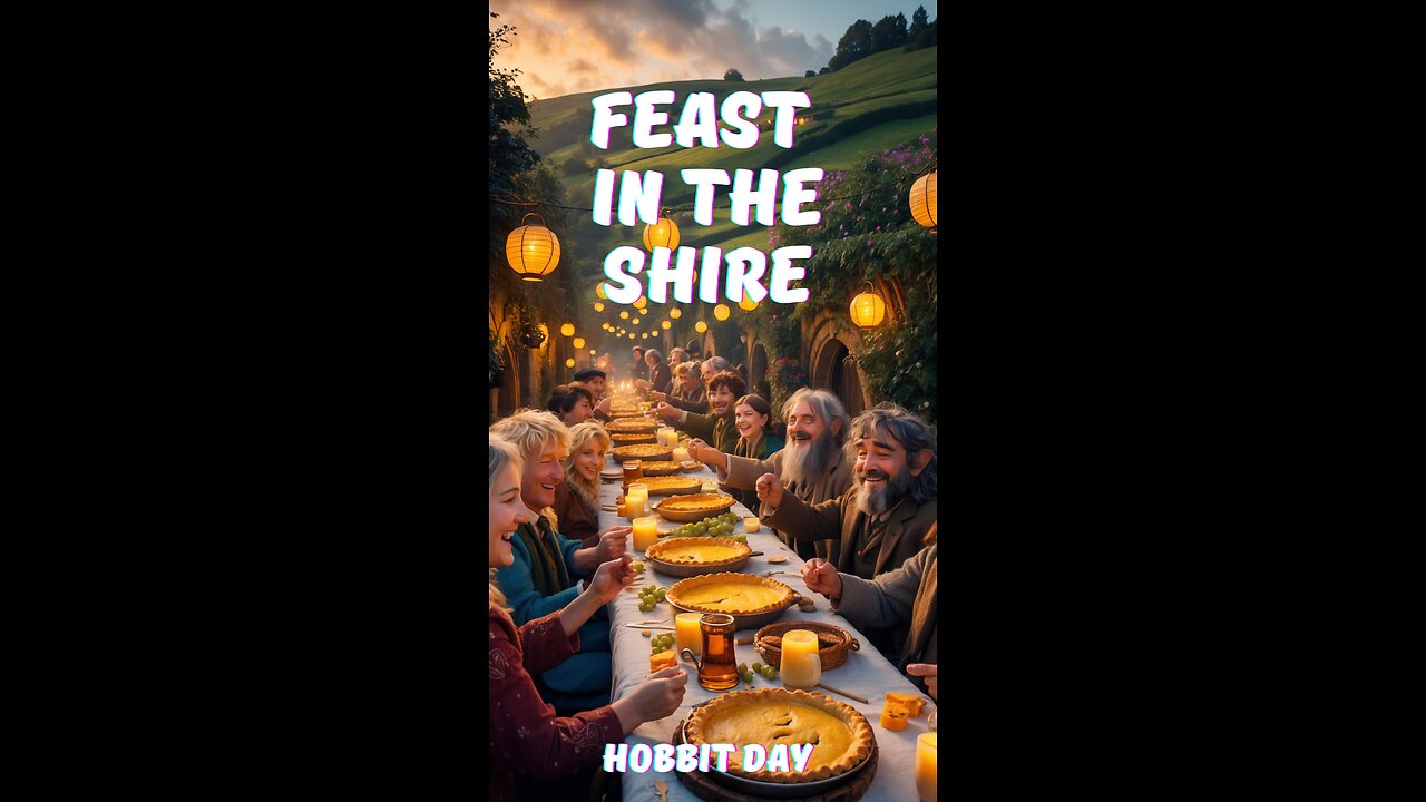 Feast in the Shire.( Hobbit Day).