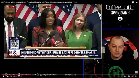 LIVE: Illegal Alien Jewelry Heist | Epstein Video Altered | Clear Skies Act | More News!! | CWH 735