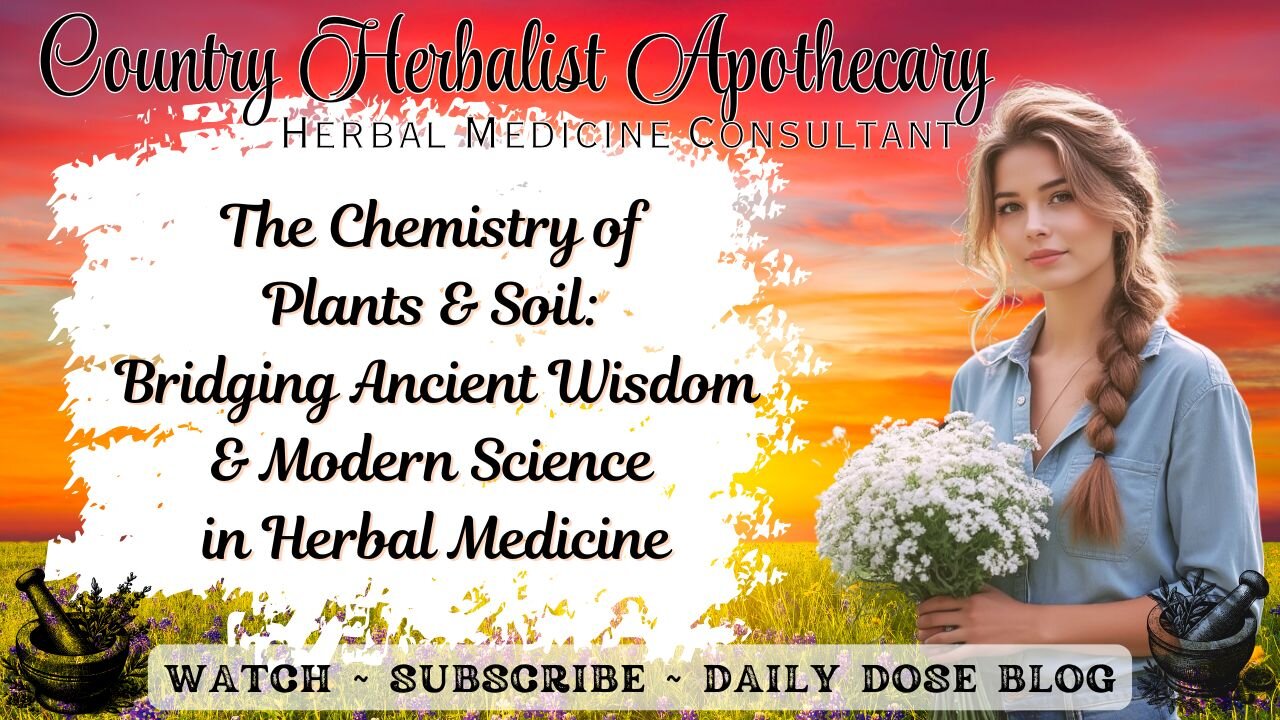 The Chemistry of Plants and Soil: Bridging Ancient Wisdom and Modern Science in Herbal Medicine