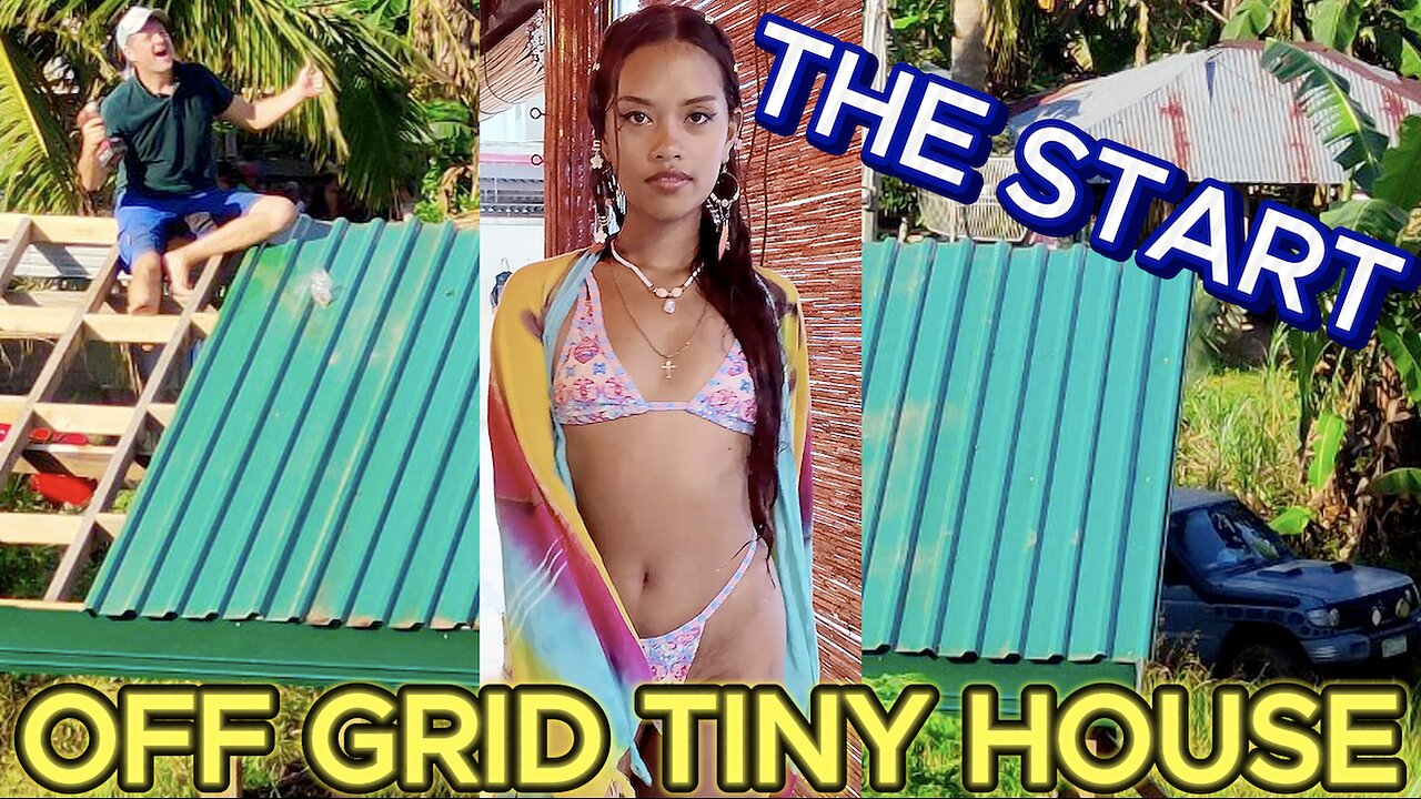 🇵🇠From NOTHING...How We Started Our Tiny House! OFF GRID ISLAND FAMILY PHILIPPINES LIVING