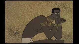 African Story, soviet cartoon 1963 year