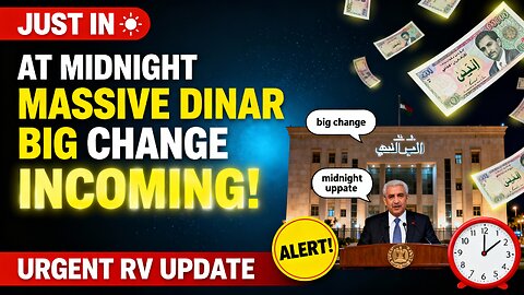 JUST IN AT MIDNIGHT — Massive Dinar BIG Change Incoming! ⚡ 💥 Iraqi Dinar News 2025