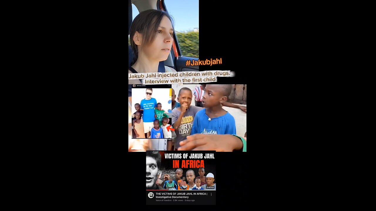 Jakub Jahl injected children with drugs. Interview with the first child