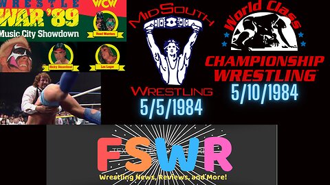 Classic Wrestling: WCW WrestleWar 1989, Mid-South Wrestling 5/5/84, WCCW 5/10/86 Recap/Review/Result
