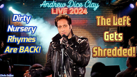 Andrew Dice Clay Live 2024! Dirty Nursery Rhymes Are BACK – Dice Clay Style! The Left Gets Shredded!