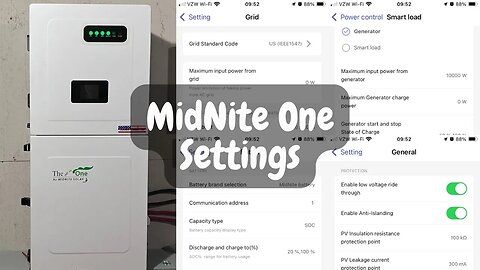 MidNite One Inverter Settings Explained: A DIY Solar Guide