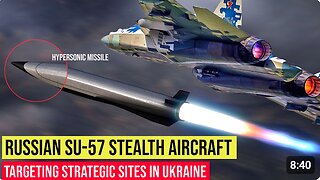 Russia supplies the Kh-102 and New Zircon hypersonic missiles to the Su-57 stealth fighter aircraft
