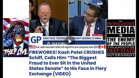 “The Biggest Fraud to Ever Sit in the United States Senate” Patel to Schiff’s Face in Fiery Exchange