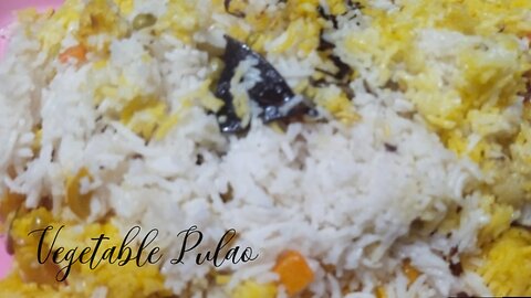 HOW TO MAKE VEGETABLES PULAO | VERY EASY AND SIMPLE PULAO RECIPE IN HINDI | FOOD COURT