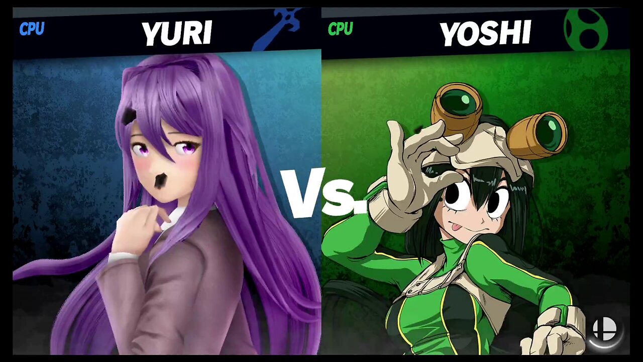 Yuri vs Tsuyu Asui [Angel David Member Request] - SSBU Quickie -By Taro1321/WomboKombo38