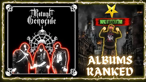 ⚔️War Metal Domination | Ritual Genocide | Albums Ranked⚔️