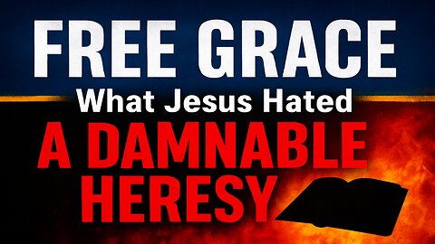 Free Grace Theology EXPOSED: The Modern Nicolaitan Heresy Jesus Hates (Revelation 2 Warning)
