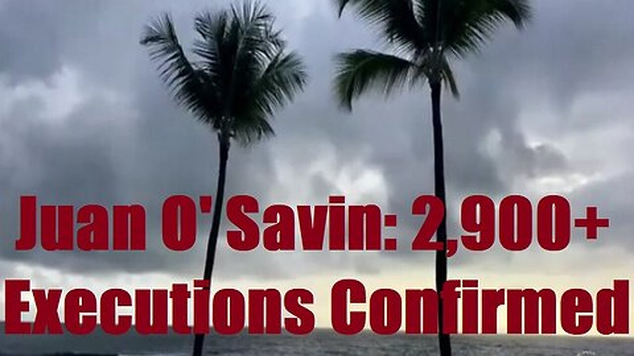Juan O' Savin: GITMO Overflowing 11/26/25 - 2,900+ Executions Confirmed, Tribunals Running Nonstop!