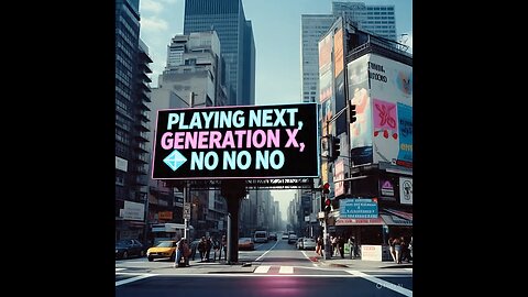 GENERATION X....NO.NO.NO