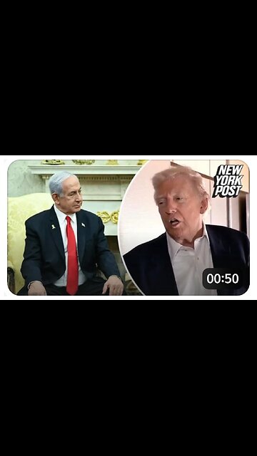 We've got to be good to Gaza. Those people are suffering. There's great need for medicine & food. We're taking care of that (4/26/25) ~ NEW YORK POST