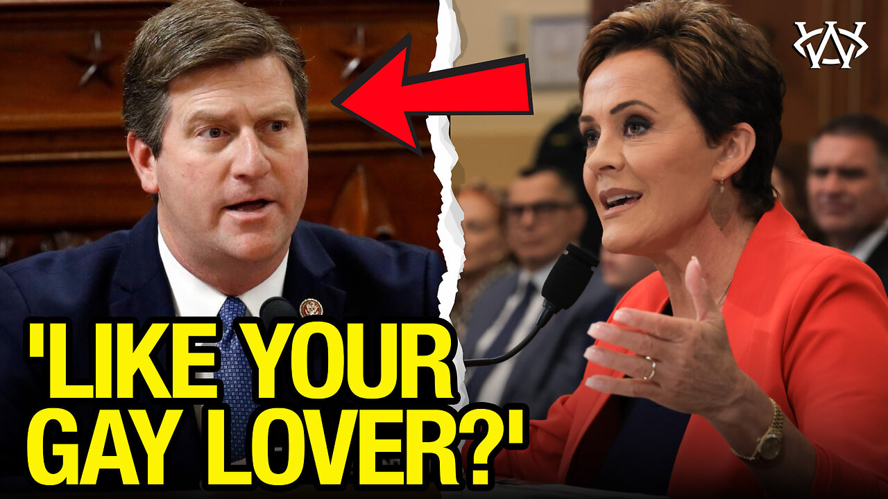 Congressman VERY NERVOUS after Kari Lake Comment!