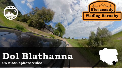 Dol Blathanna - Bieszczady Według Barnaby - Sphere video 360