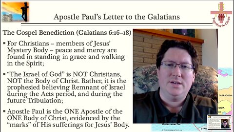 The Gospel Benediction – Galatians 6:16–18