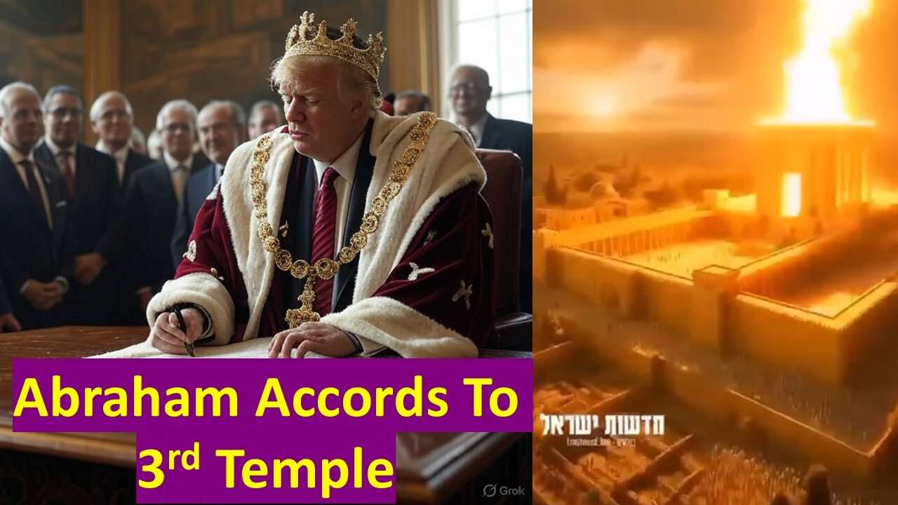 King Trump: Abraham Accords To 3rd Temple!