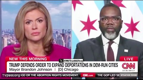 Mayor of Chicago Brandon Johnson says Trump is trying to eliminate black people from existence