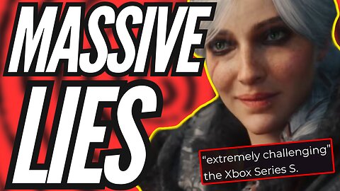 The Witcher 4 Developers Admit They Lied To Gamers Yet Again About Performance