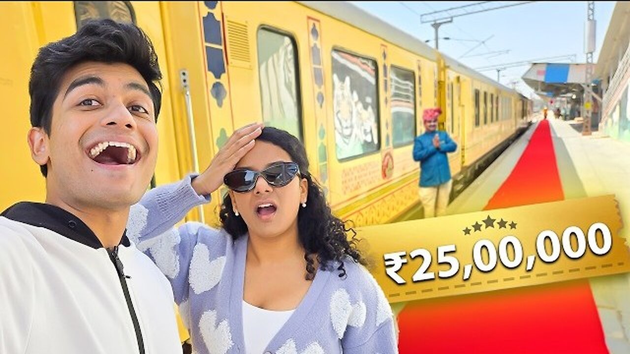 Testing India's most expensive luxury train 🚂