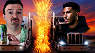 DSP VS LTG Heel Promo During Unrecorded Nightime Podcast Before American Truck 'n Beg Sim - 08-24-25