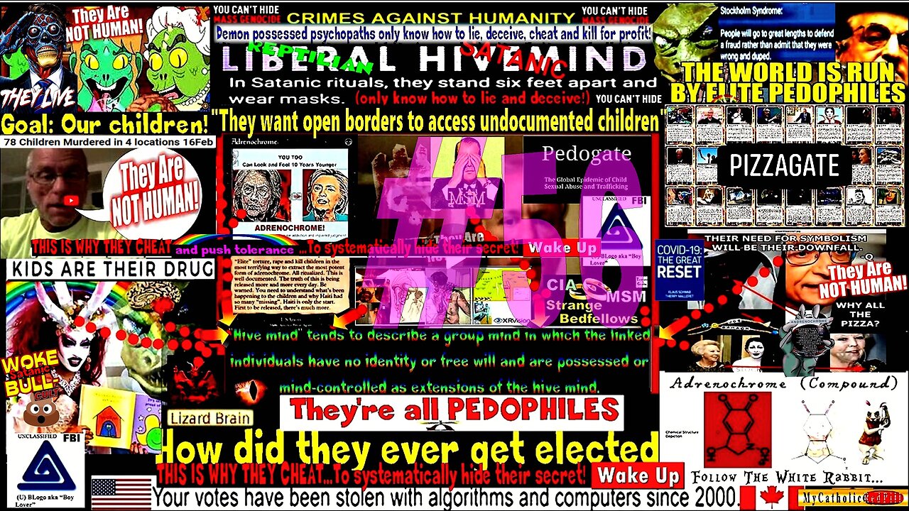 #56 – Tory Smith - 78 Children Murdered in 4 locations 16Feb, 2016 (compilation version)