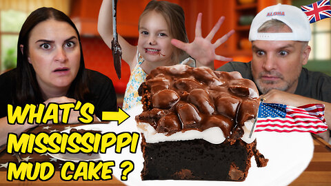 Brits Discover Mississippi Mud Cake! *WE NEED THIS* !!!