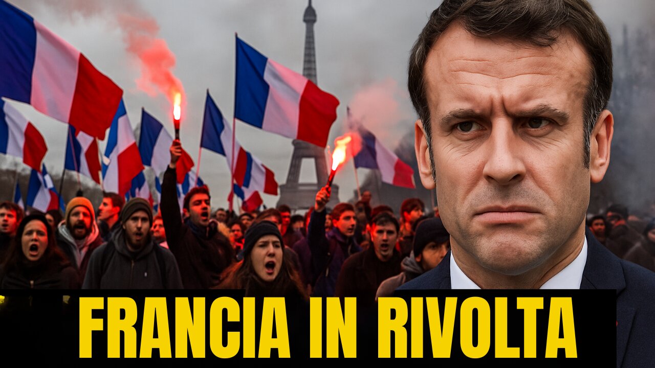 🇫🇷 Francia in rivolta: proteste di massa a Parigi contro Macron