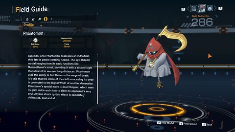 phantomon all digivolution/de-digivolution/profile Digimon Story Time Stranger