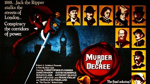 MURDER BY DECREE 1979 Sherlock Holmes Finds Conspiracy Protects Jack the Ripper FULL MOVIE HD & W/S