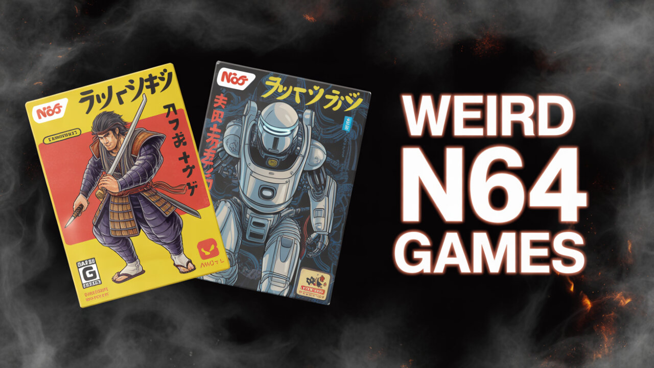 I'M DIVING INTO JAPANESE N64 GAMES YOU'VE NEVER SEEN!