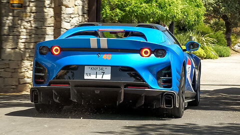 Supercars Arriving - 812 Competizione A, LaFerrari Aperta, SF90 XX, Daytona SP3, Monza SP2