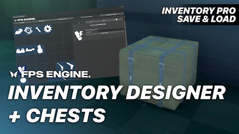 Chests & Inventory Designer | Inventory Pro Add-On for FPS Engine