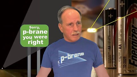 Bob the Science Guy proves "p-brane's silly little cartoon" ain't so silly