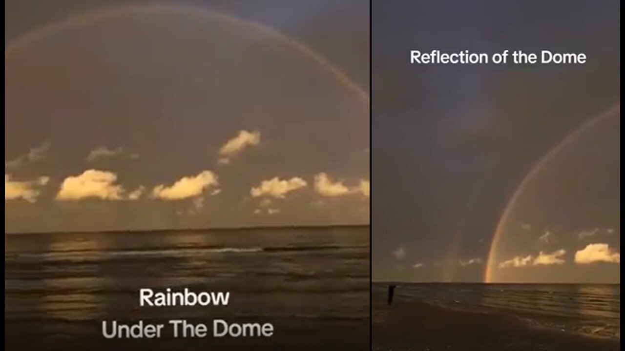 EVIDENCE OF THE DOME - THE FIRMAMENT