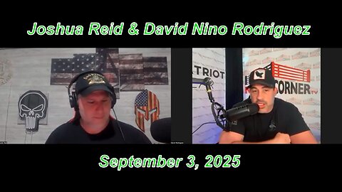 Joshua Reid "Deep State Operations Exposed - Money Laundering - September 3, 2025