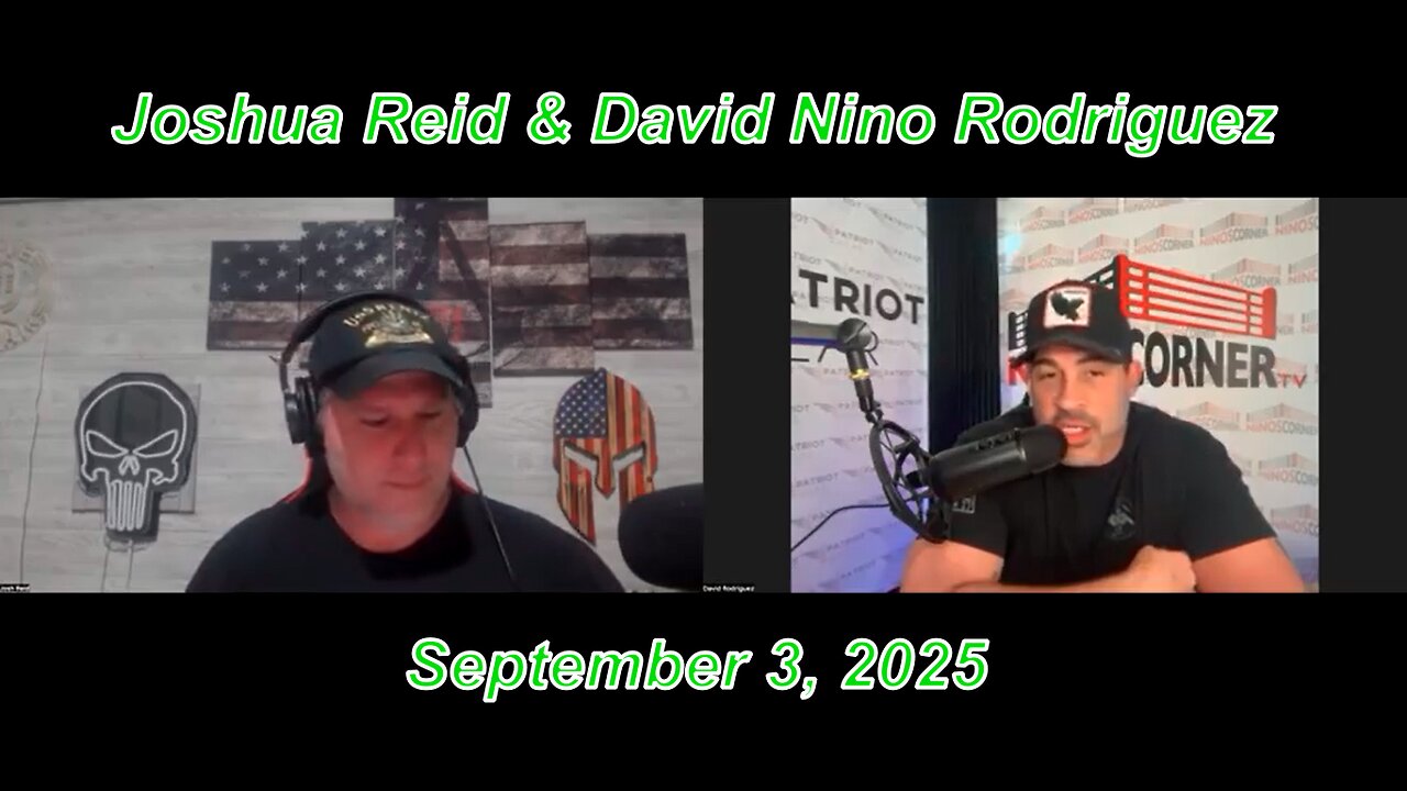 Joshua Reid "Deep State Operations Exposed - Money Laundering - September 3, 2025