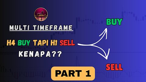 "Rahsia Multi-Timeframe Forex | Dari D1 ke M1 & Kenapa H4 Uptrend Tapi H1 Downtrend?"
