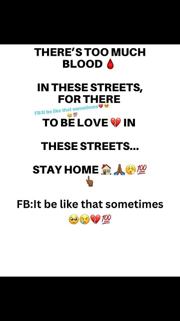 Please stay home💯🙏🏾🥺😢💔🤞🏾😮‍💨 #deepquotes