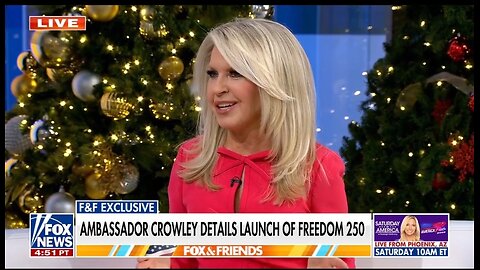 Amb Monica Crowley: Freedom 250 Will Be A Massive, Monumental Celebration