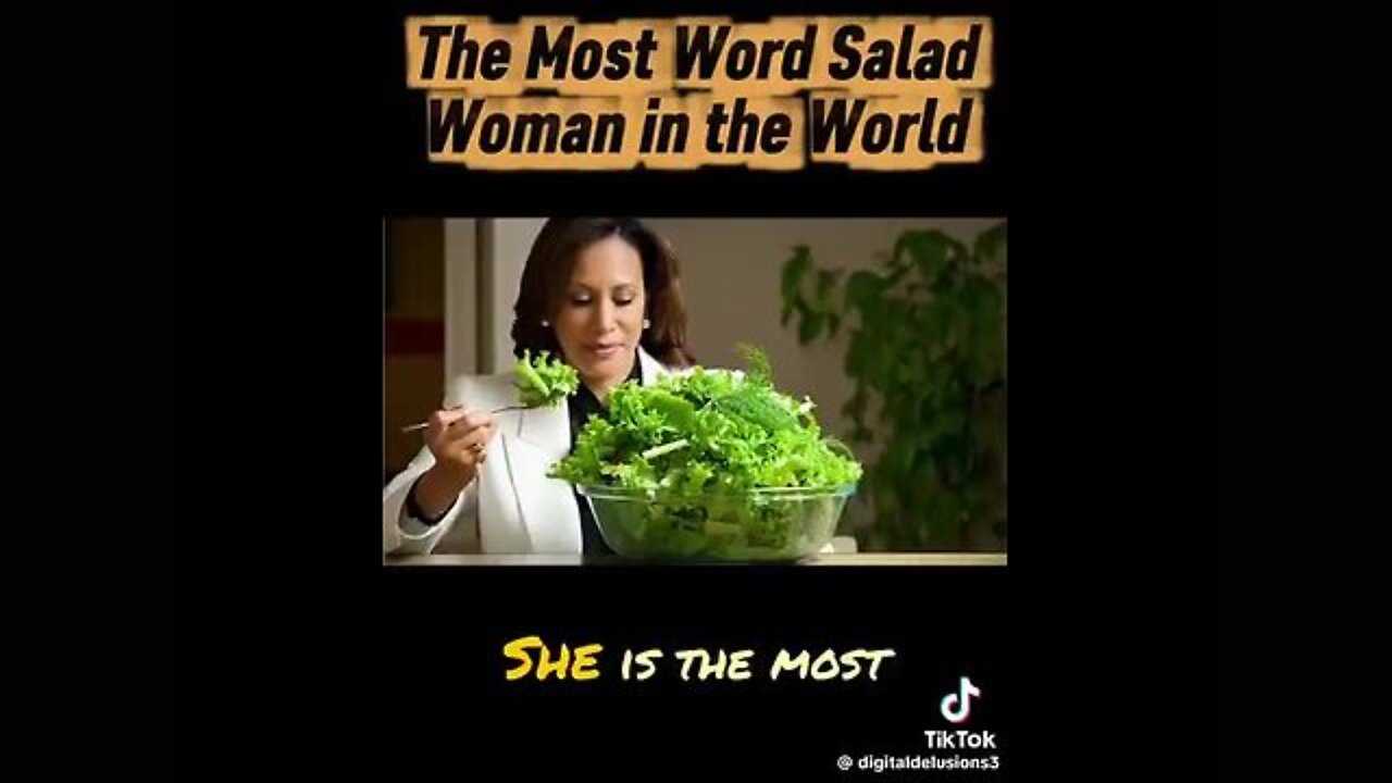 The Most Word Salad Woman in the World