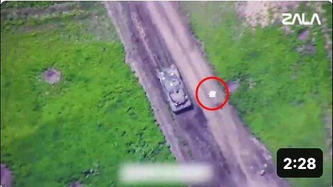 "Zala Company Reveals New Footage of Spectacular Lancet Barrage Munition Action"